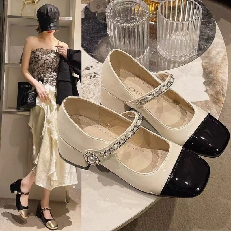 Vintage Style Women Fashion - Sepatu Mary Jane model baru 2026