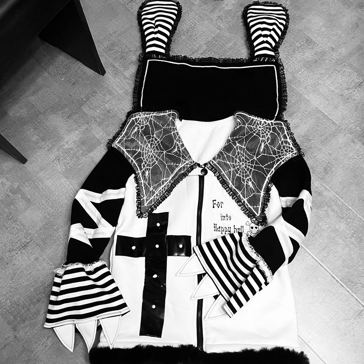 Vintage Fashion Girl - Y2K Musim Gugur Musim Dingin Subkultur