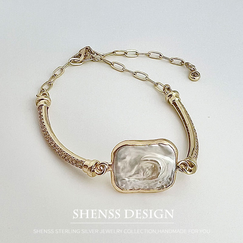 Vintage Fashion Photos - Gelang mutiara imitasi berlapis tembaga Aksesori
