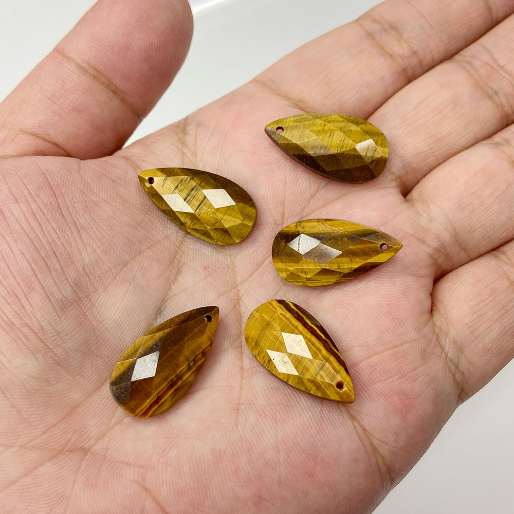 Vintage Fashion Earrings - 2 buah 13*25mm liontin bentuk tetesan