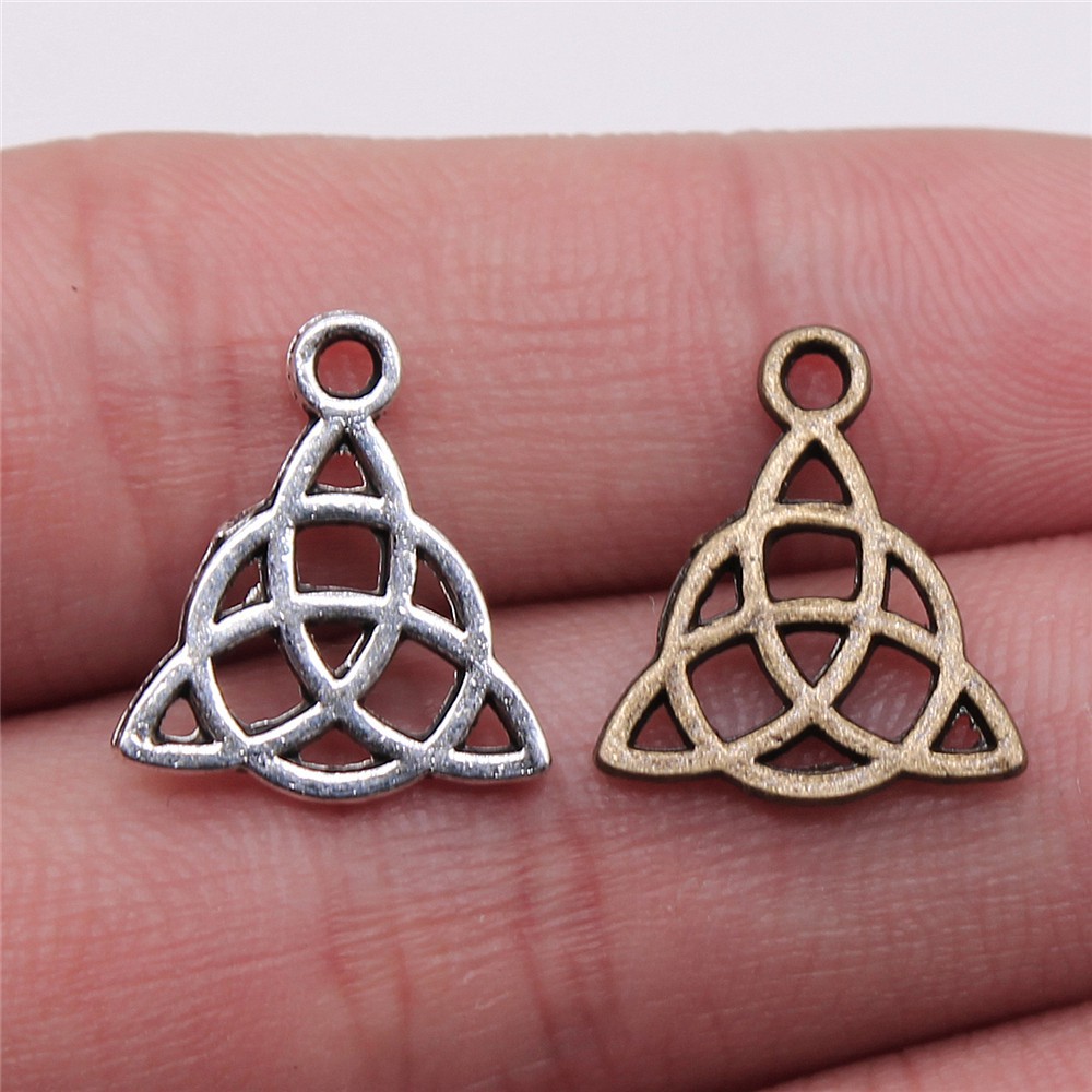 Vintage Fashion Earrings - Liontin Simpul Penyihir Celtic, Jimat Simpul
