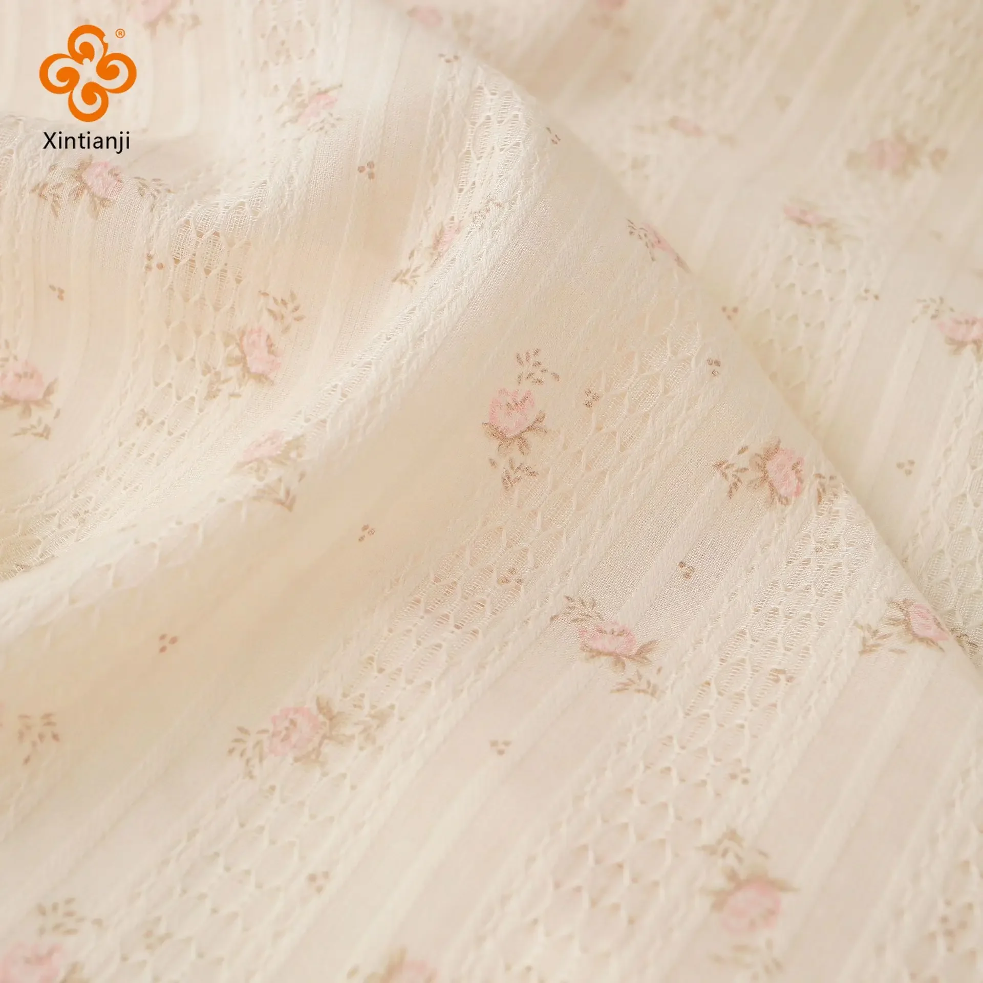 Vintage Fashion Dolls - 1/3/5m Floral Cotton Lace Jacquard Fabric