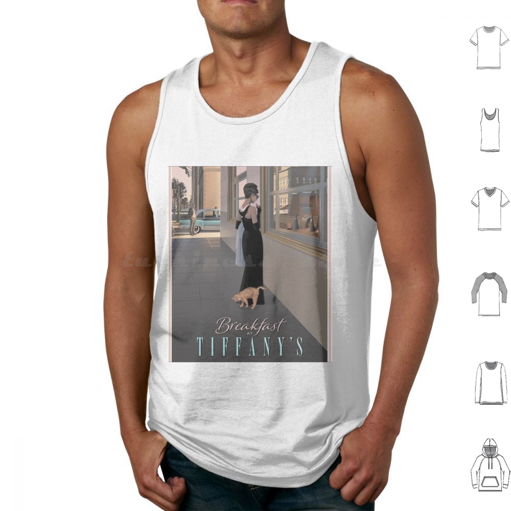 Vintage Fashion Icons - Breakfast Tank Tops Rompi Tanpa Lengan
