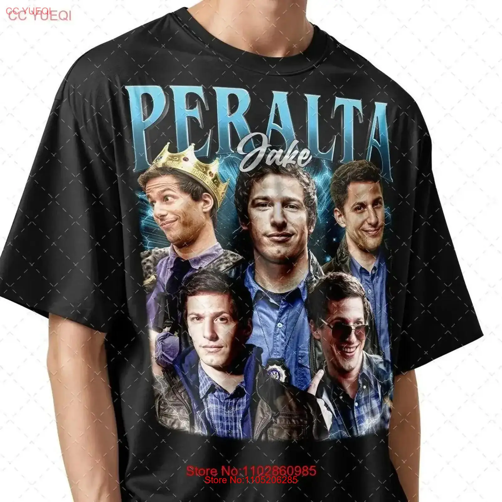 Vintage Fashion Tv - Kaos Vintage Jake Peralta untuk Penggemar