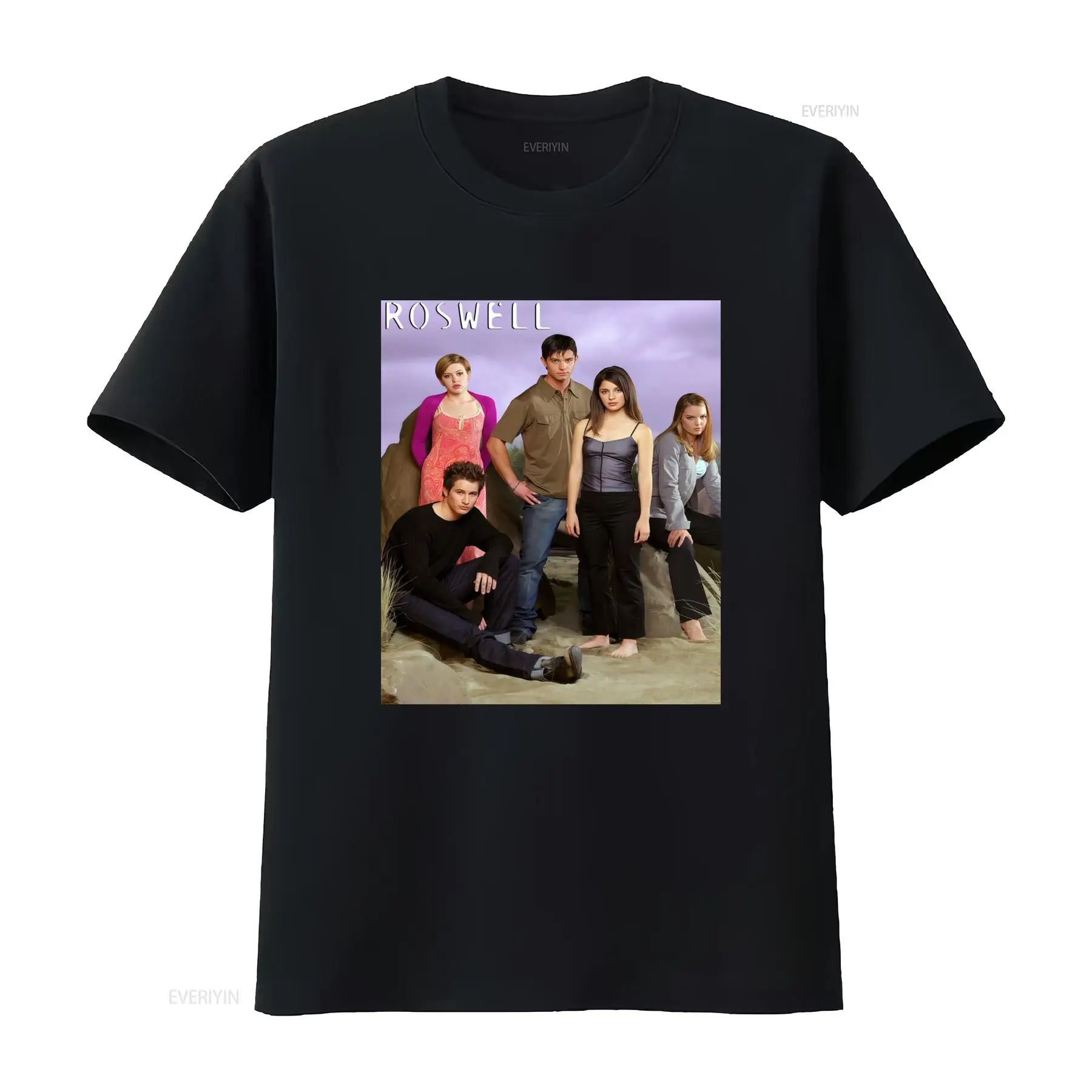 Vintage Fashion Tv - Kaos Acara TV Retro Roswell Desain