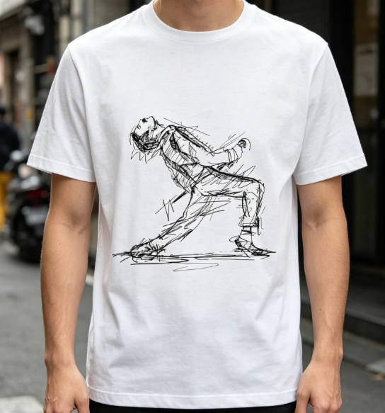 Vintage Fashion Toys - Kaus Gambar Cetak Freddie Mercury Pria