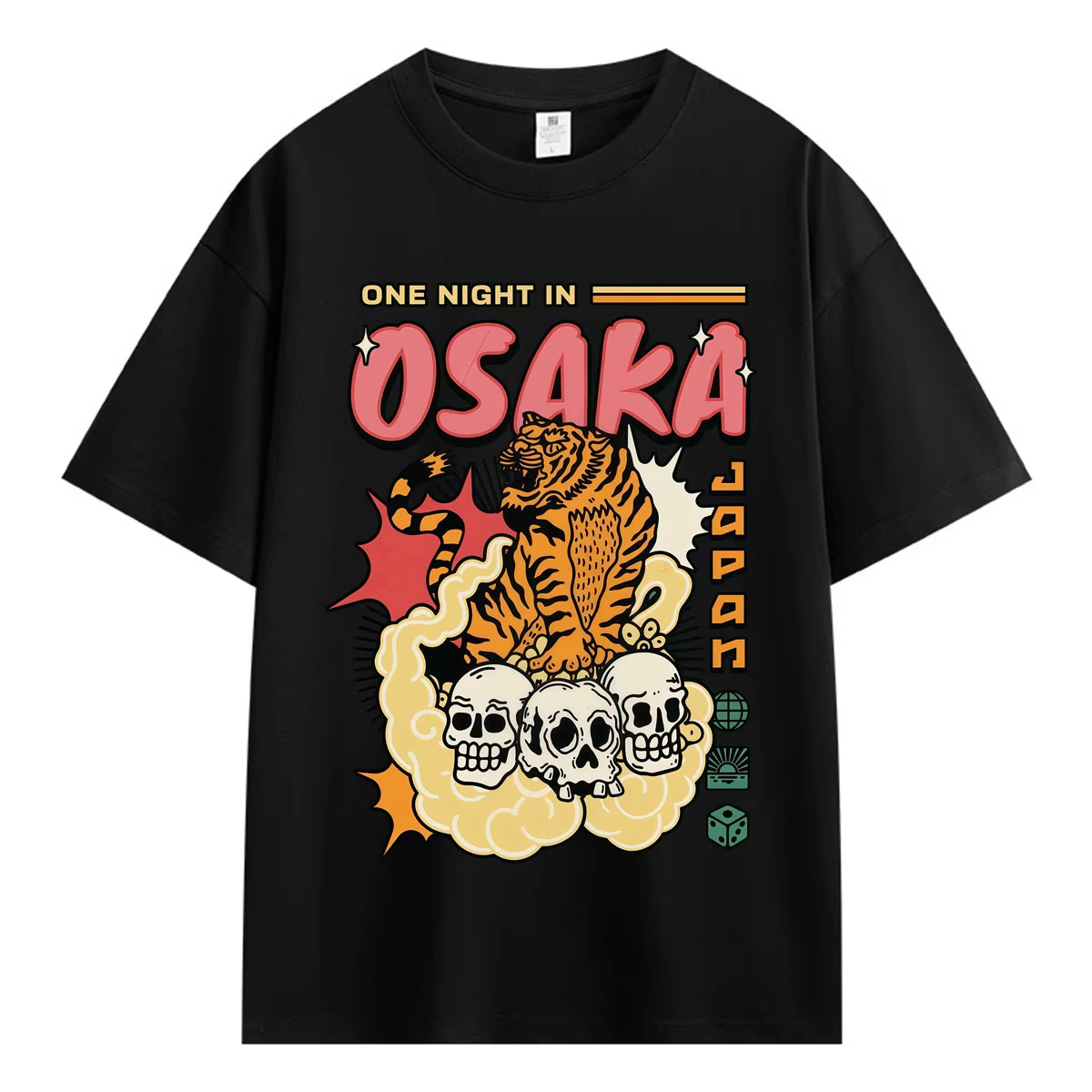 Vintage Fashion Osaka - Kaos Oblong Motif One Night in
