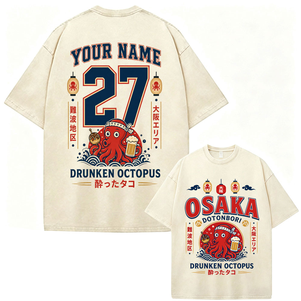 Osaka Dotonbori Drunken Octopu - Vintage Fashion Osaka ulasan dan harga