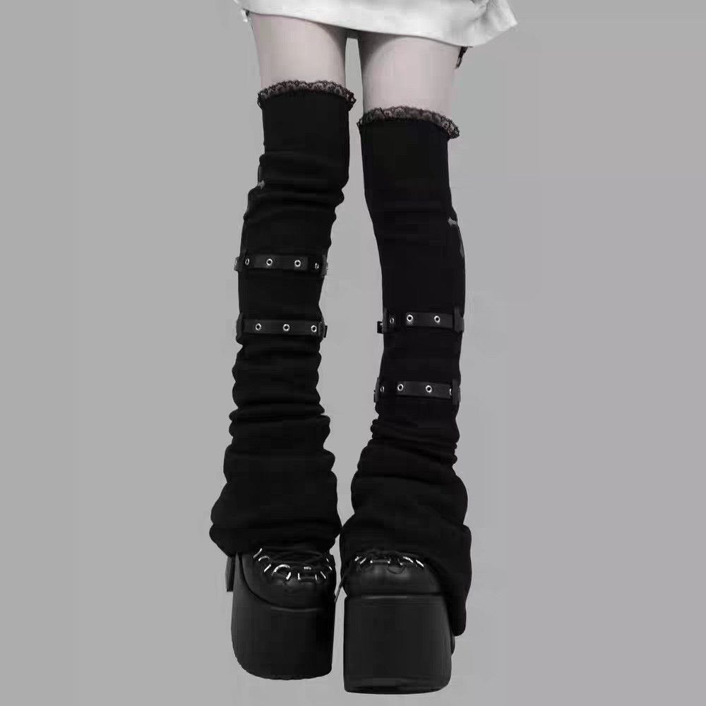 Kaus Kaki Selutut Wanita Gaya  - Vintage Fashion Subculture ulasan dan harga