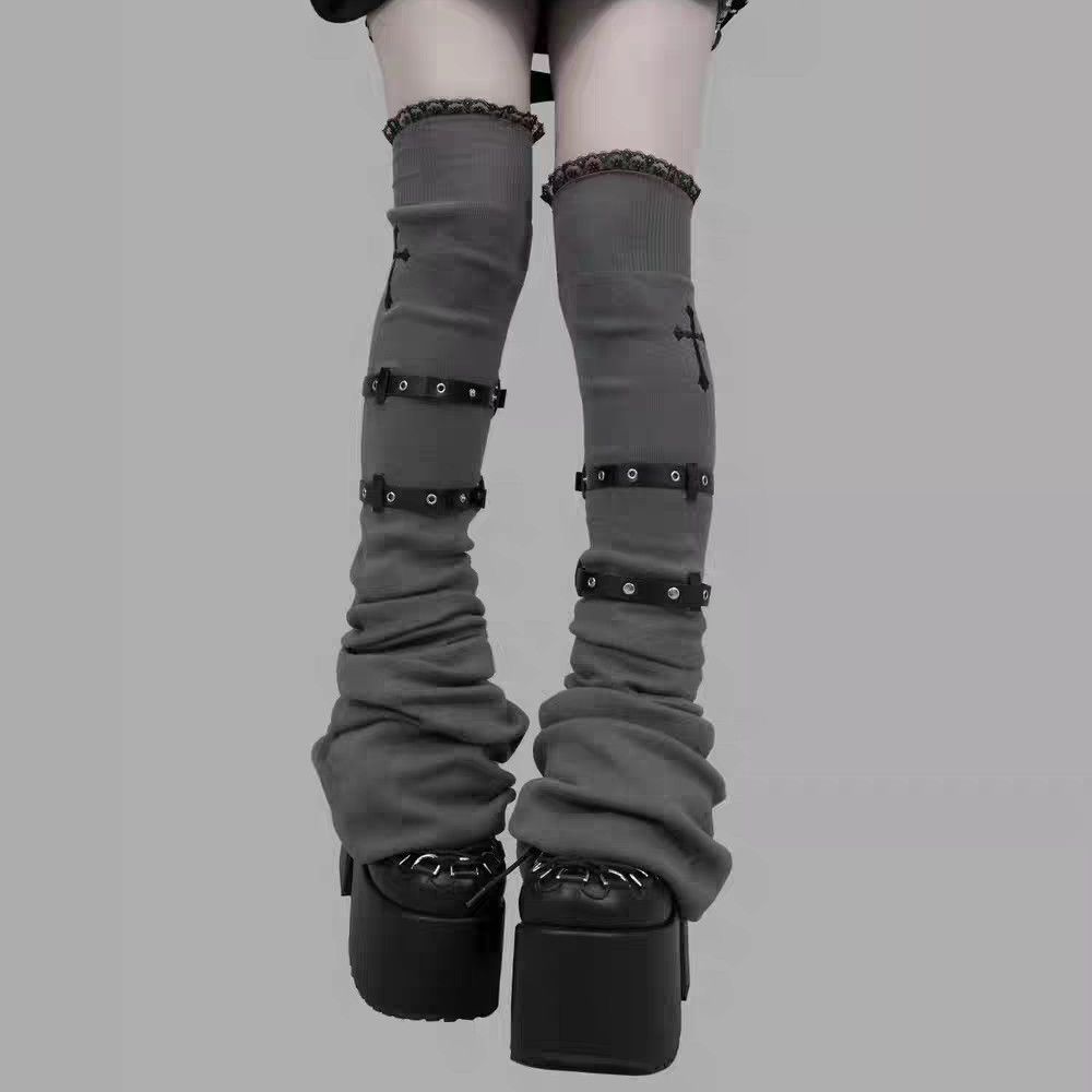 Kaus Kaki Selutut Wanita Gaya  - Vintage Fashion Subculture ulasan dan harga