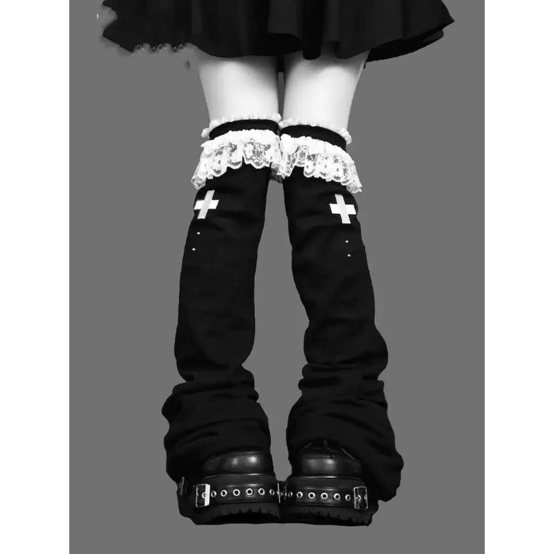 Kaus Kaki Selutut Wanita Gaya  - Vintage Fashion Subculture ulasan dan harga