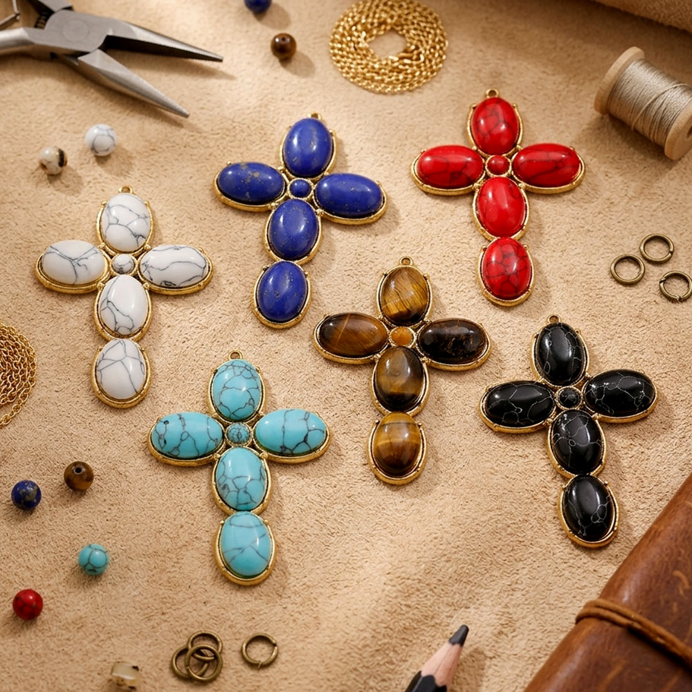 Liontin Salib Besar Vintage da - Vintage Fashion Earrings ulasan dan harga