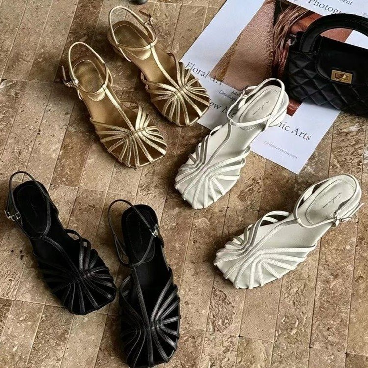 Sandal Jepit Anyaman Gaya Pran - Vintage Style Women Fashion ulasan dan harga