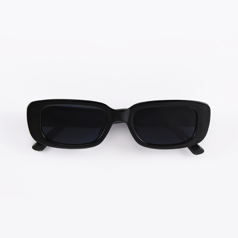1/4 Buah Kacamata Hitam Perseg - Vintage Fashion Girl ulasan dan harga