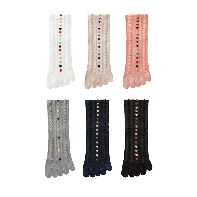 5 Pasang Kaus Kaki Jari Wanita - Vintage Fashion Girl ulasan dan harga