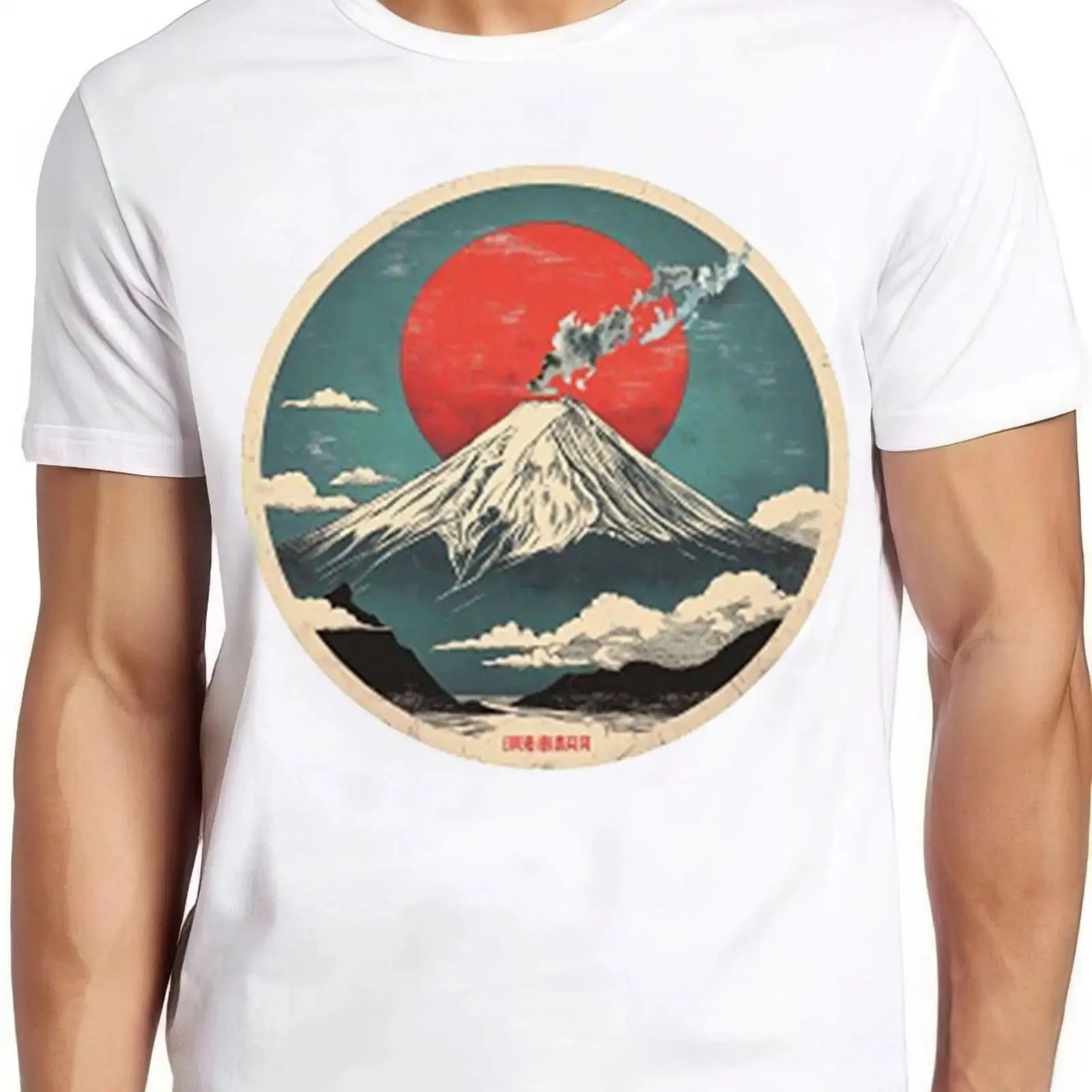Kaos Fuji san Mount Japan Icon - Vintage Fashion Icons ulasan dan harga