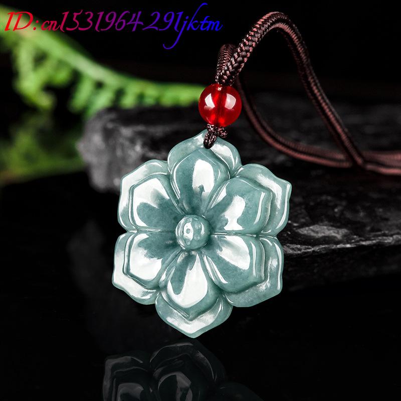 Kalung Liontin Bunga Giok Burm - Usa Vintage Fashion ulasan dan harga