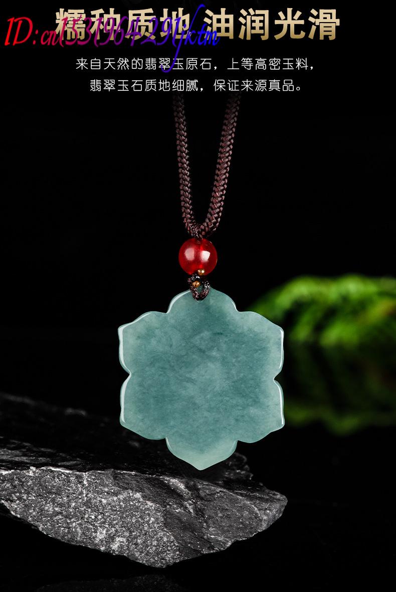 Kalung Liontin Bunga Giok Burm - Usa Vintage Fashion ulasan dan harga