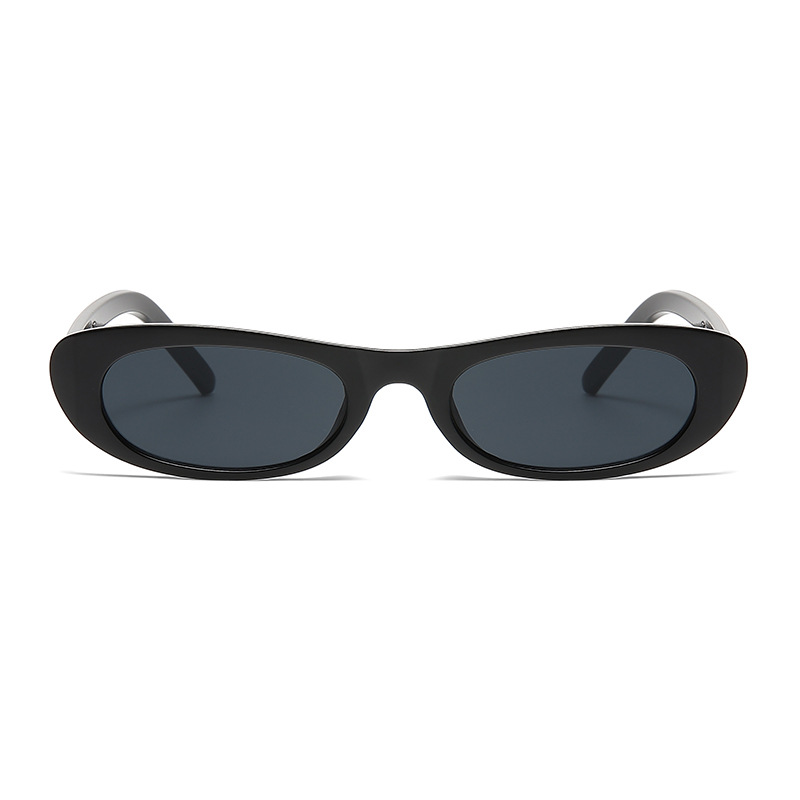 Kacamata Hitam Oval Bingkai Ke - Vintage Fashion Girl ulasan dan harga