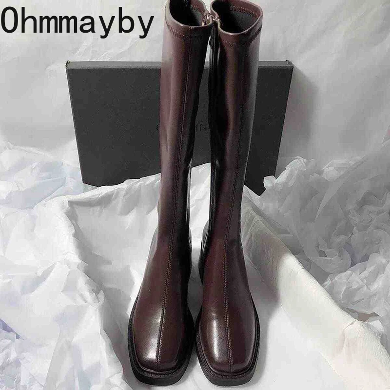 Sepatu bot hak tebal wanita, s - Vintage Style Women Fashion ulasan dan harga