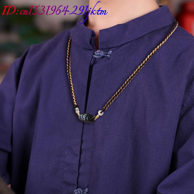 Kalung Liontin Manik Ukiran Gi - Usa Vintage Fashion ulasan dan harga