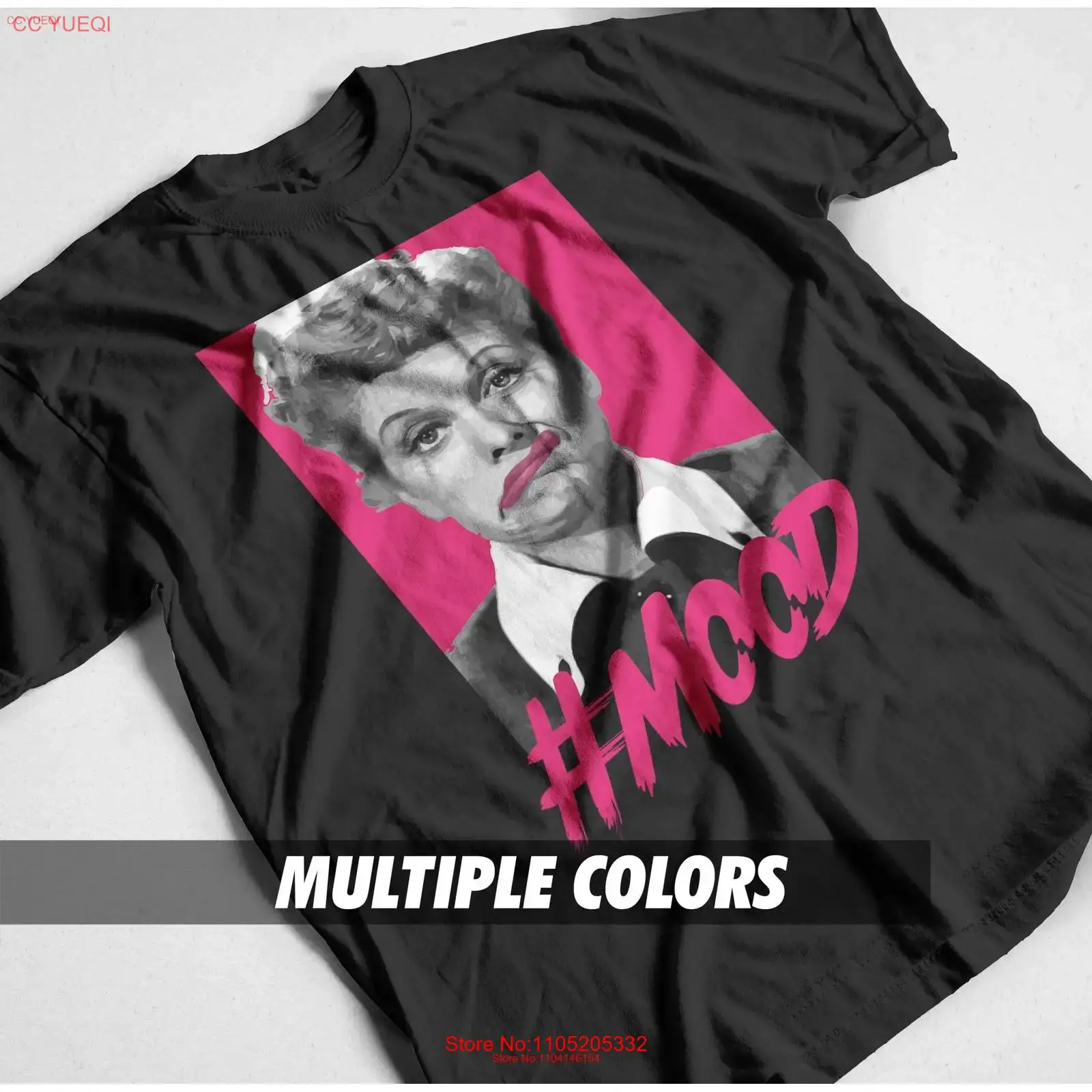 Kaos I Love Lucy Lucille Ball  - Vintage Fashion Tv ulasan dan harga