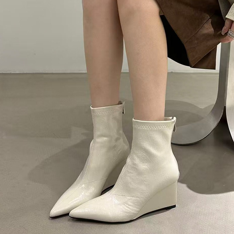 Sepatu Bot Wanita Musim Gugur  - Vintage Style Women Fashion ulasan dan harga