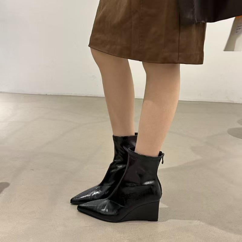 Sepatu Bot Wanita Musim Gugur  - Vintage Style Women Fashion ulasan dan harga