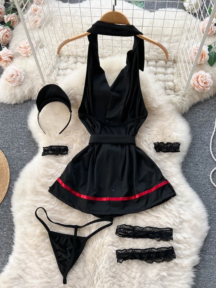 Gaun Lingerie Seksi Erotis Mod - Vintage Women Fashion ulasan dan harga