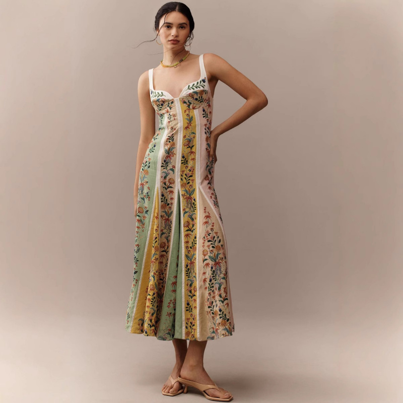 Gaun pesta tanpa lengan wanita - V Vintage Fashion ulasan dan harga