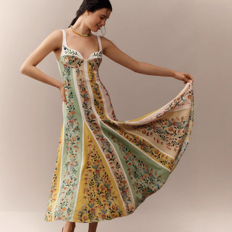 Gaun pesta tanpa lengan wanita - V Vintage Fashion ulasan dan harga