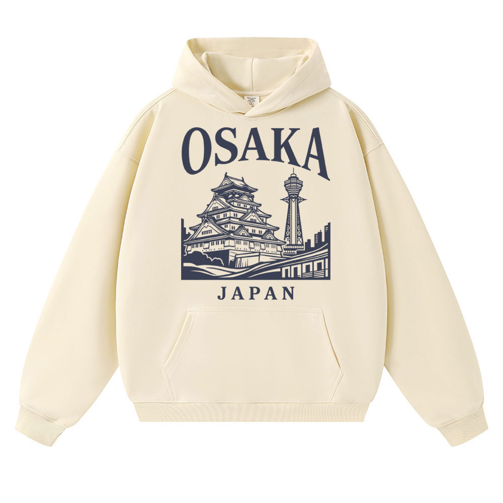 Hoodie Grafis Gaya Jepang Osak - Vintage Fashion Osaka ulasan dan harga