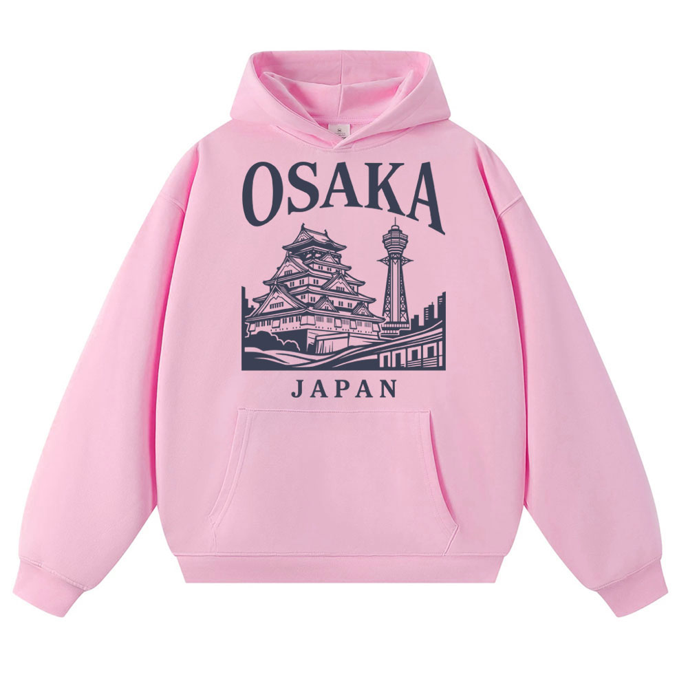 Hoodie Grafis Gaya Jepang Osak - Vintage Fashion Osaka ulasan dan harga