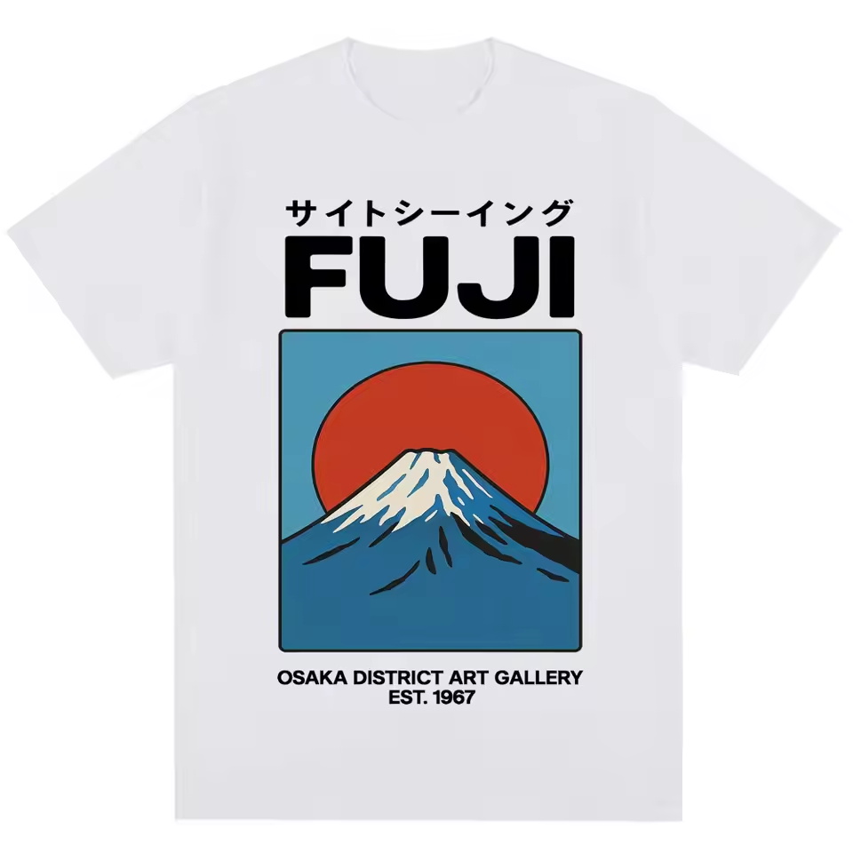 Kaos Fuji Osaka Gaya Jepang Pr - Vintage Fashion Osaka ulasan dan harga