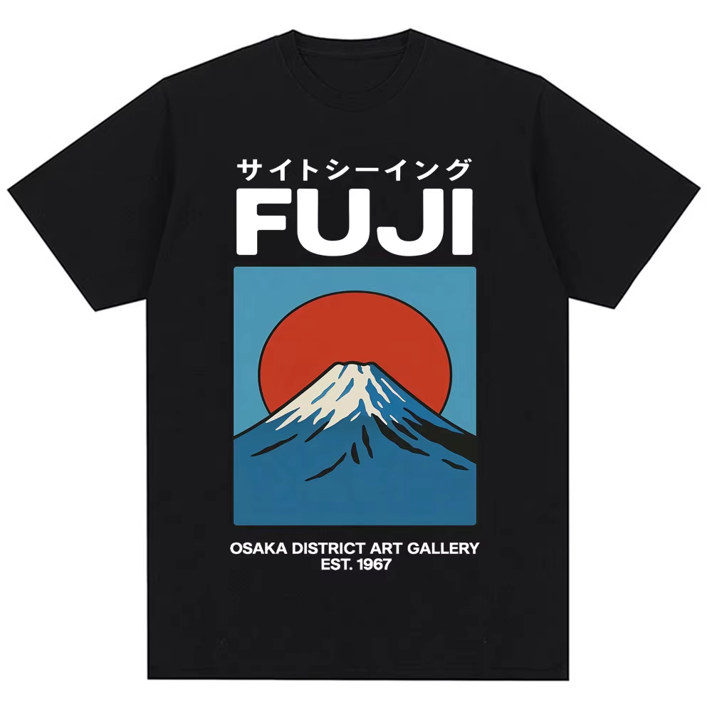 Kaos Fuji Osaka Gaya Jepang Pr - Vintage Fashion Osaka ulasan dan harga