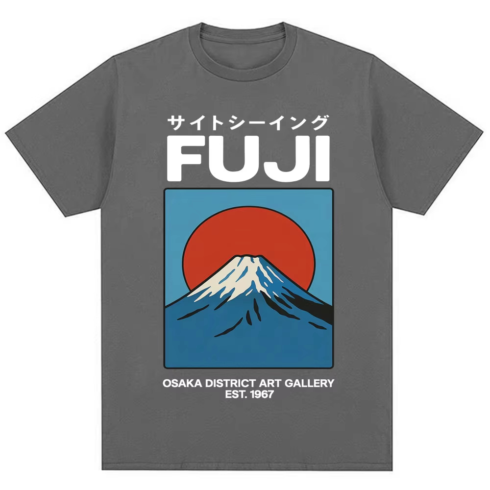 Kaos Fuji Osaka Gaya Jepang Pr - Vintage Fashion Osaka ulasan dan harga