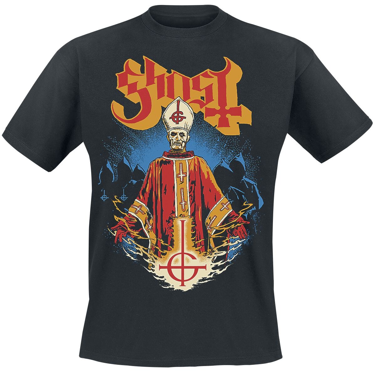 Kaos Cetak Logo Band Ghost Vin - Vintage Fashion Icons ulasan dan harga