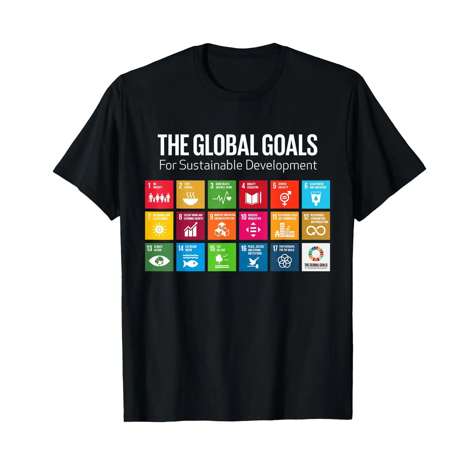 Kaos Grid 17 Ikon Tujuan Globa - Vintage Fashion Icons ulasan dan harga
