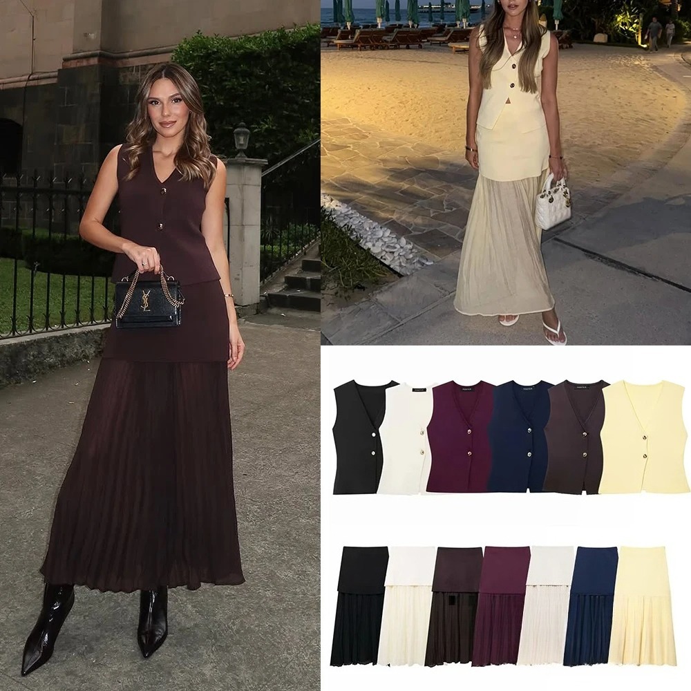 KONDALA Vintage Chic Setelan R - V Vintage Fashion ulasan dan harga
