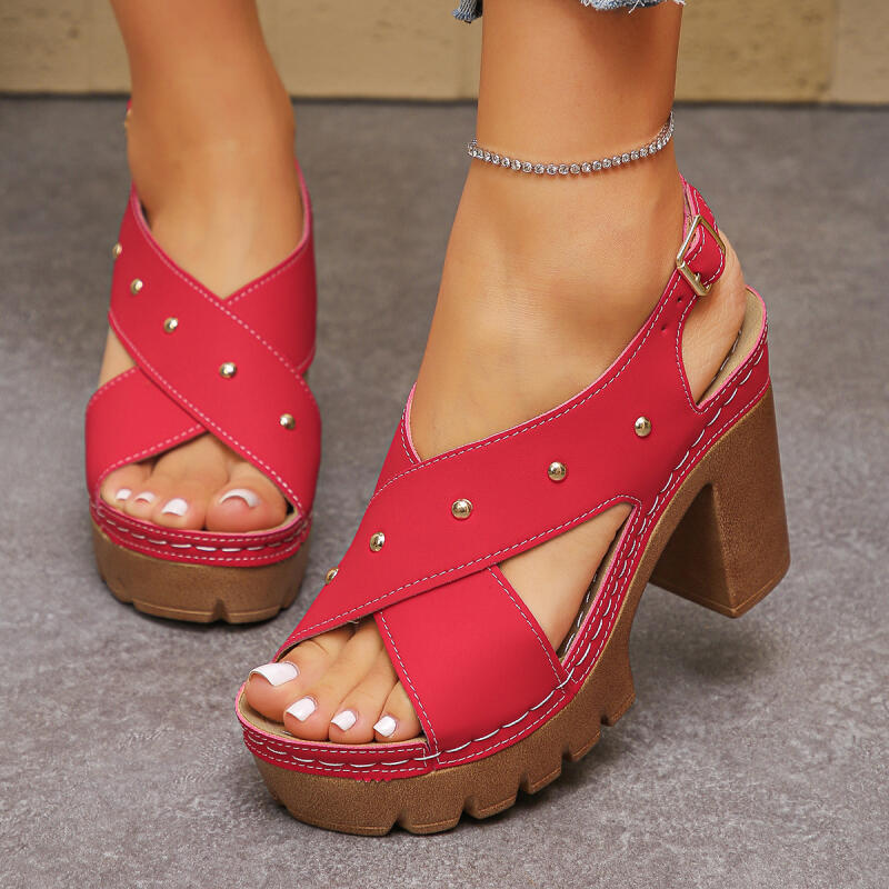 Sandal Gladiator Tali Silang H - Vintage Fashion Dress ulasan dan harga
