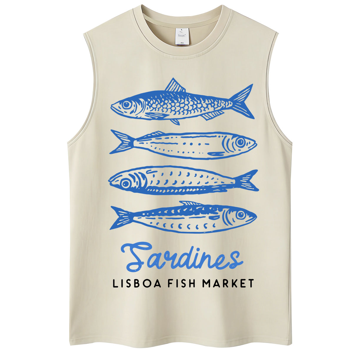 Tank Top Pasar Ikan Osaka Gaya - Vintage Fashion Osaka ulasan dan harga