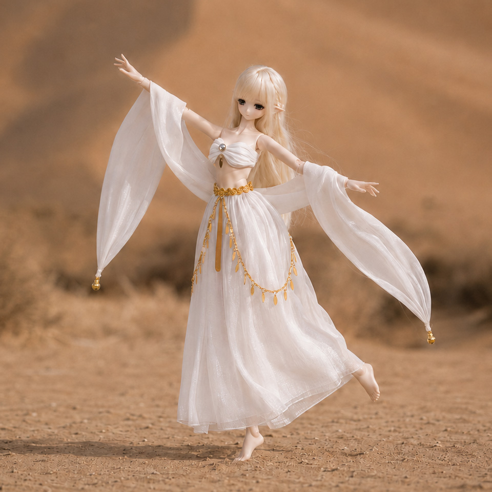 Gaun Dewi Yunani Vintage Azone - Vintage Fashion Dolls ulasan dan harga