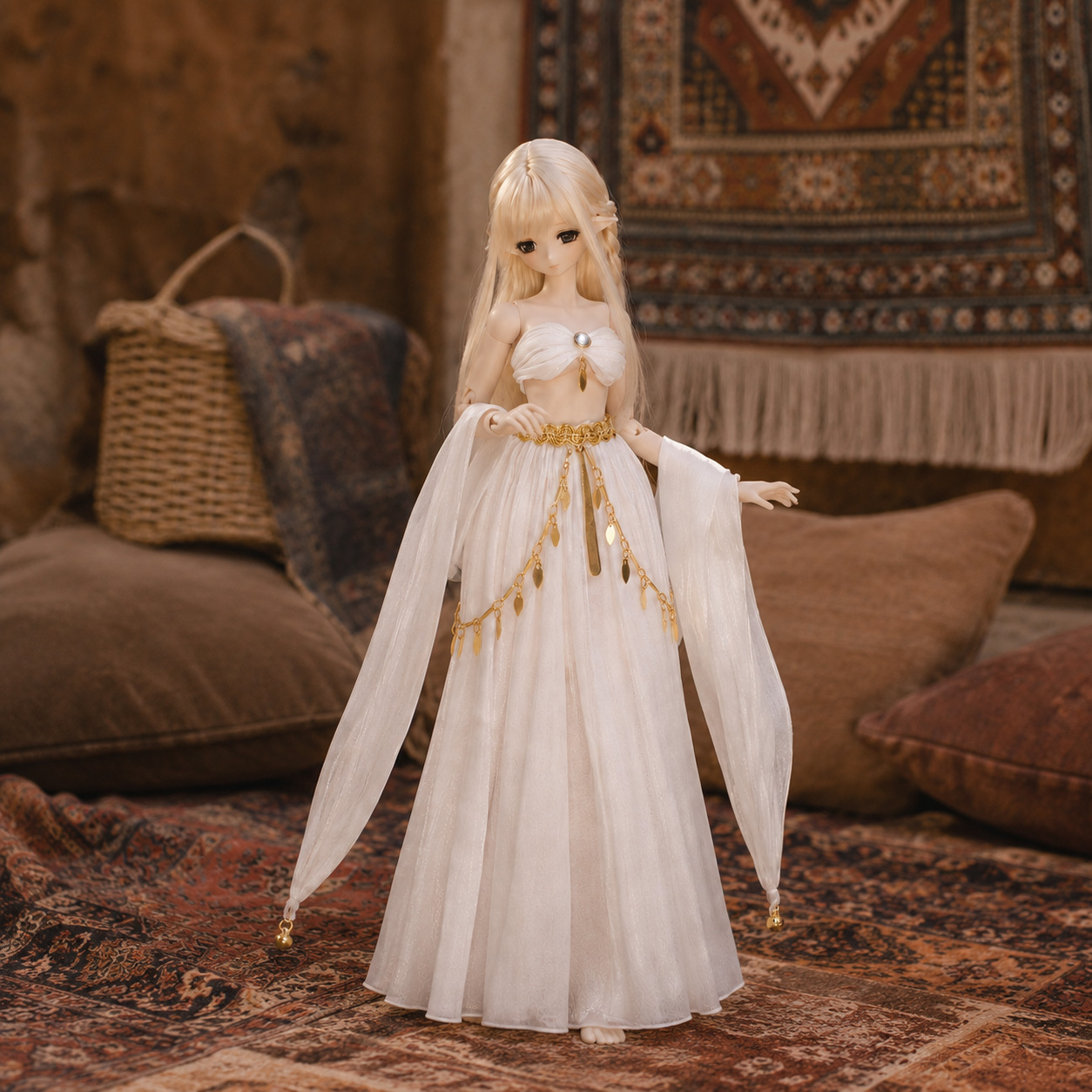 Gaun Dewi Yunani Vintage Azone - Vintage Fashion Dolls ulasan dan harga