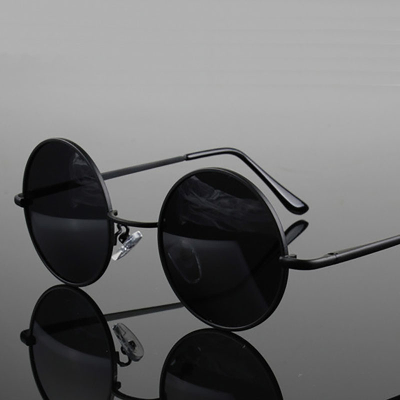 Kacamata Hitam Bulat Retro Vin - Vintage Fashion Girl ulasan dan harga